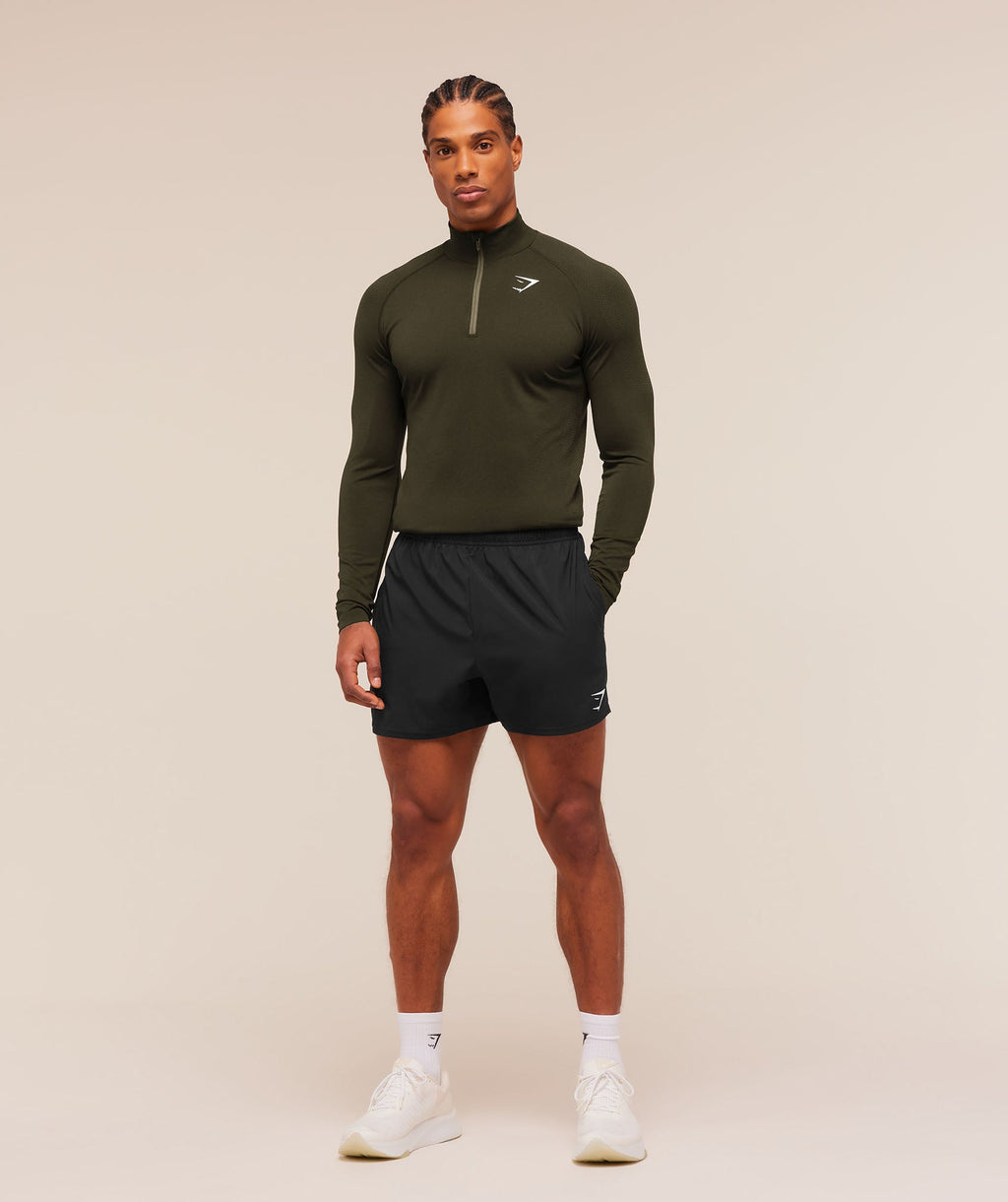 Vital 1/4 Zip - Strength Green/Canvas Green — imagem 4