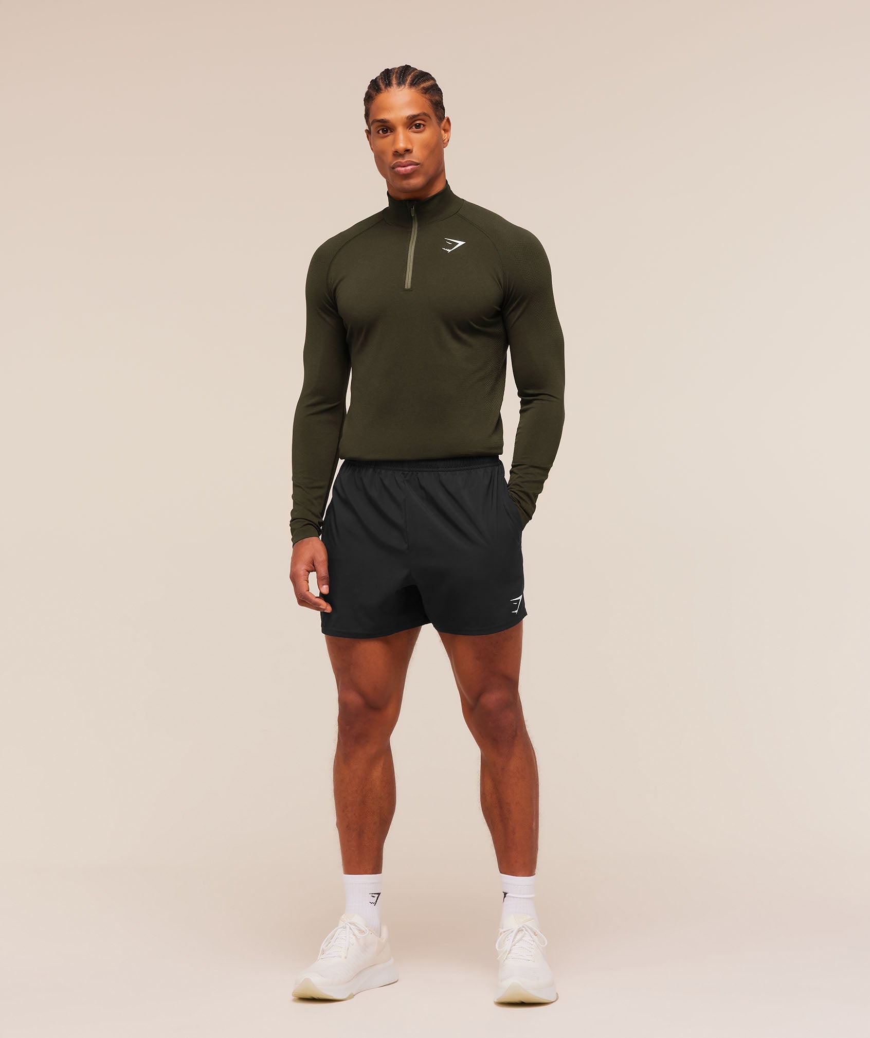 Vital 1/4 Zip - Strength Green/Canvas Green — imagem 4