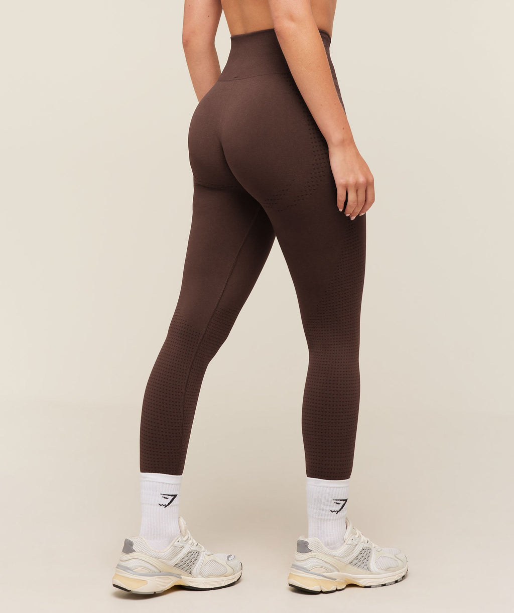 Vital Regular Leggings - Rich Espresso Brown/Marl — imagem 2