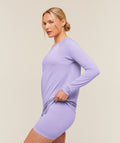 Vital Seamless 2.0 Light Long Sleeve Top - Pace Purple/Marl — imagem 1