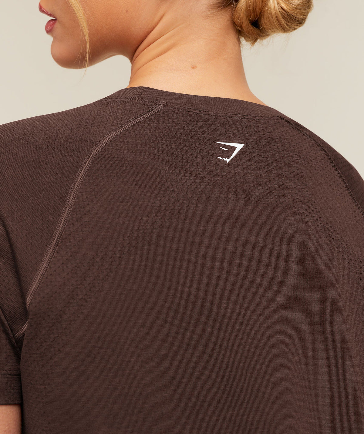 Vital Seamless 2.0 Light T-Shirt - Rich Espresso Brown/Marl — imagem 5