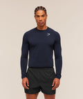 Vital Long Sleeve T-Shirt - Navy/Heavy Blue — imagem 1