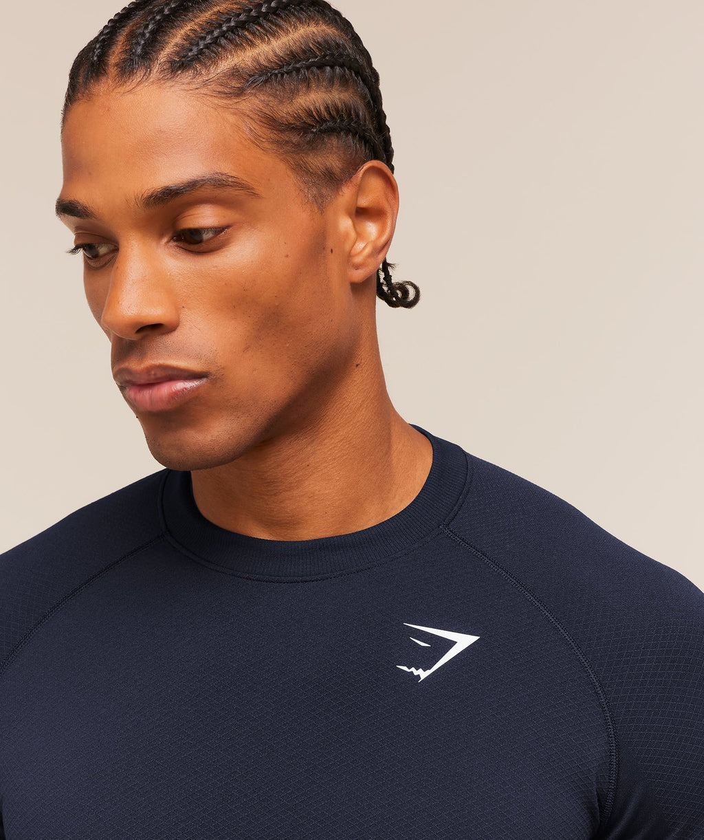 Vital Long Sleeve T-Shirt - Navy/Heavy Blue — imagem 5