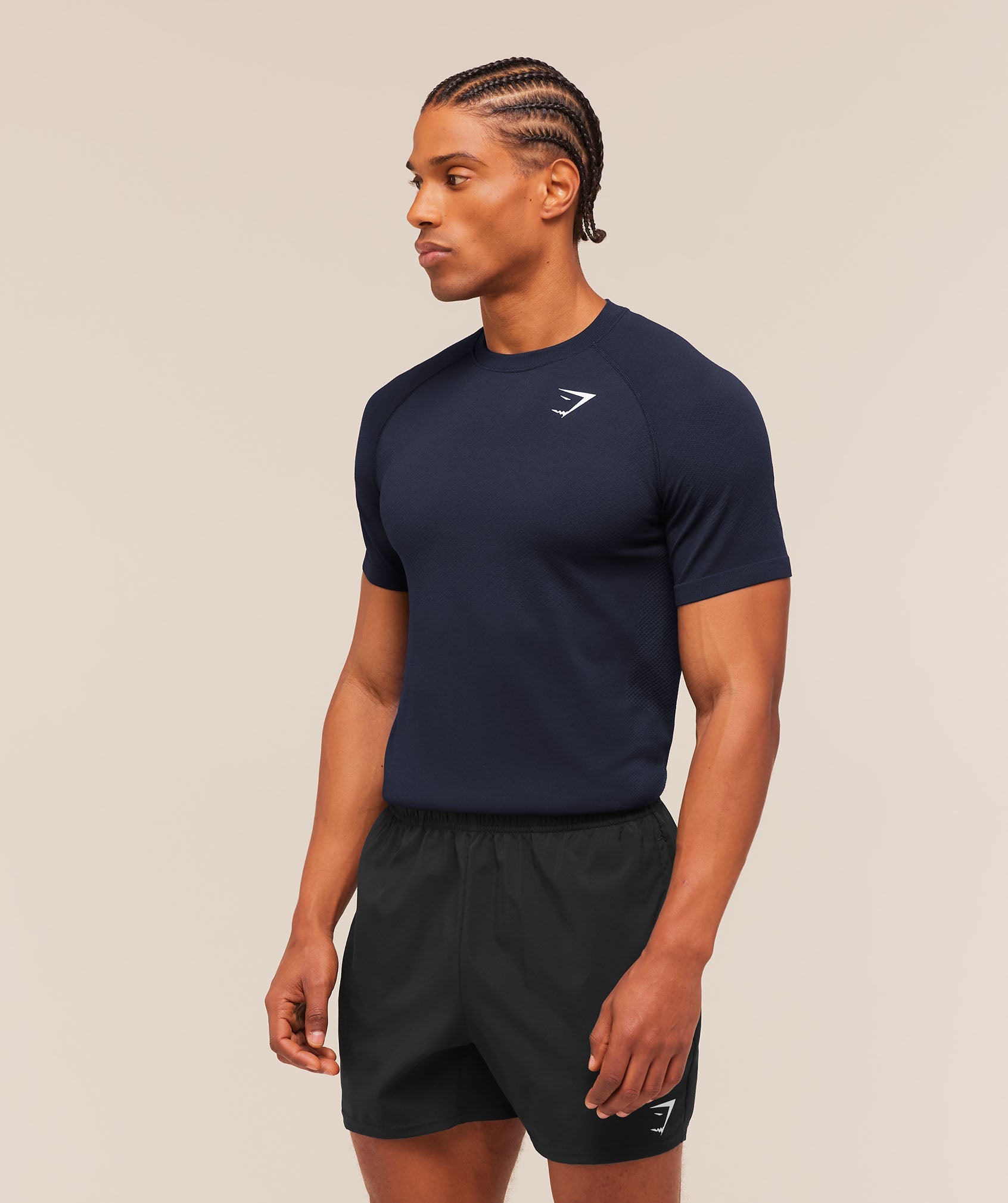 Vital Seamless T-Shirt - Navy/Heavy Blue — imagem 3
