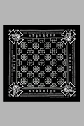 Wolf Iron Cross Bandana in Black