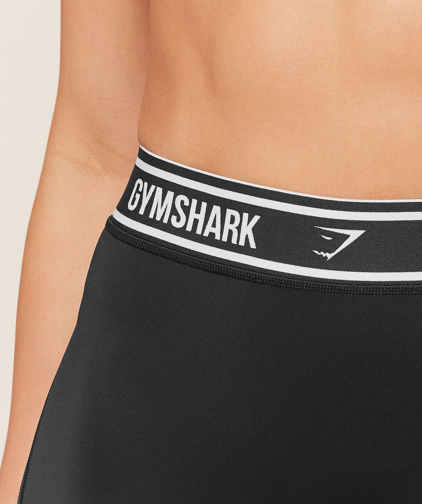 Waistband Logo Leggings - Black — imagem 6
