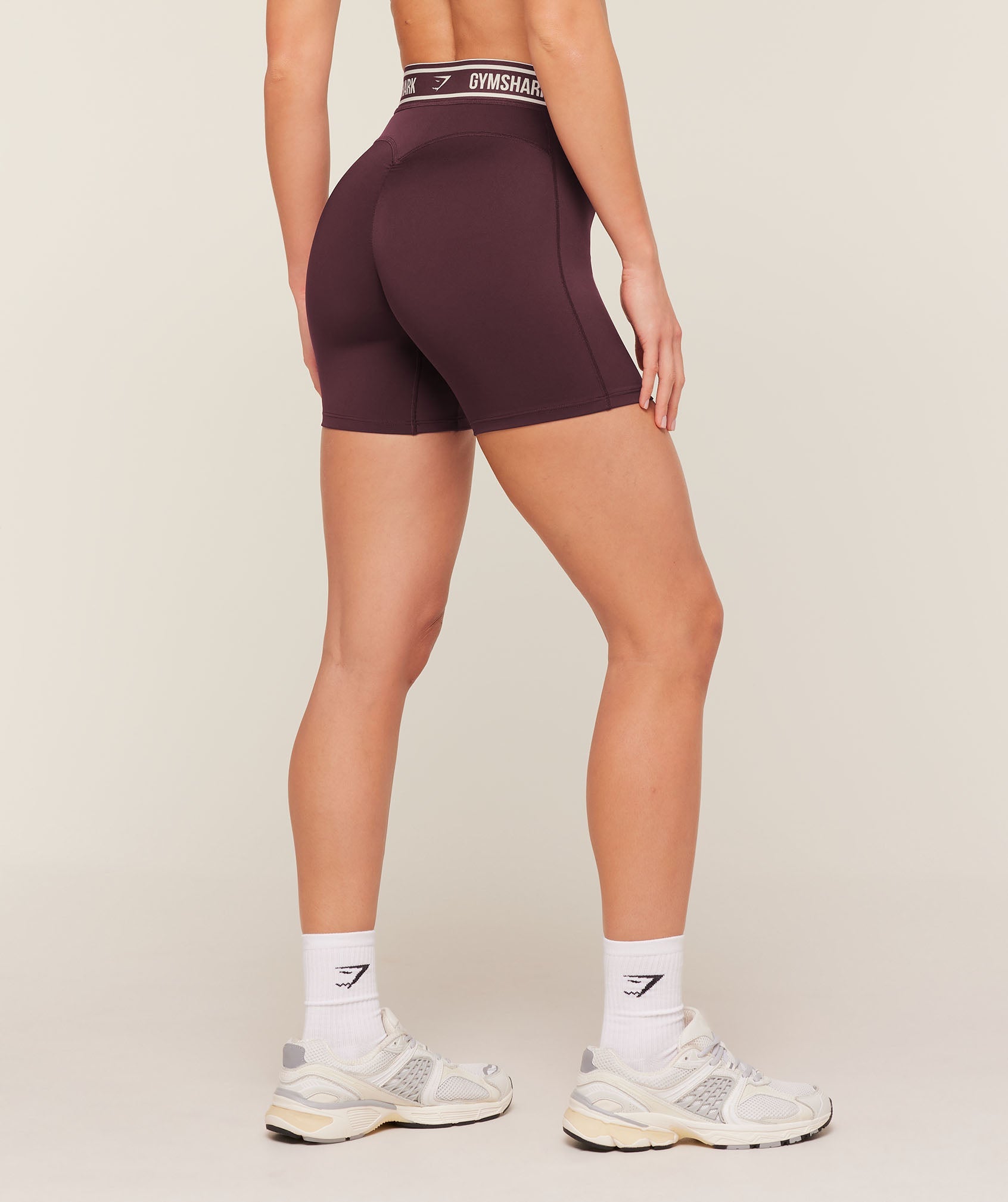 Waistband Logo Shorts - Cherry Purple — imagem 2