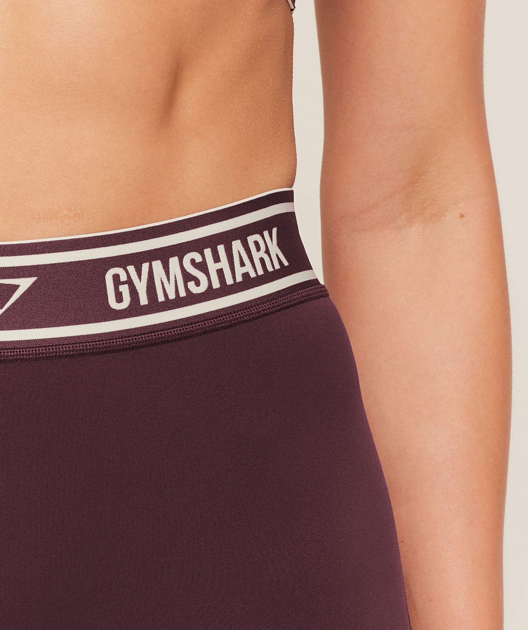 Waistband Logo Shorts - Cherry Purple — imagem 6