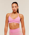 Washed Minimal Sports Bra - Focus Pink/Wash — imagem 1
