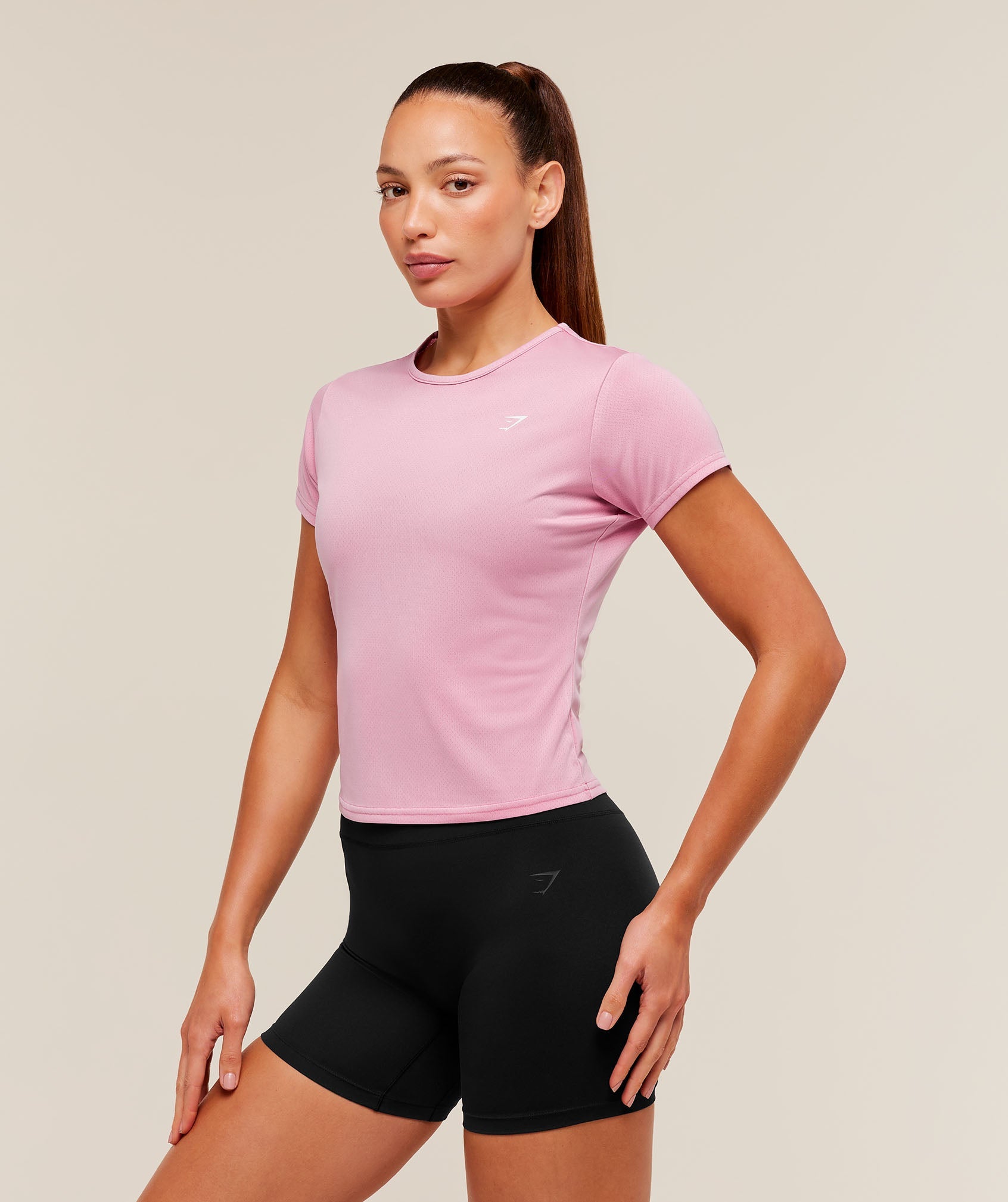 Washed Pastel Baby Tee - Focus Pink/Wash — imagem 3