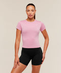 Washed Pastel Baby Tee - Focus Pink/Wash — imagem 1