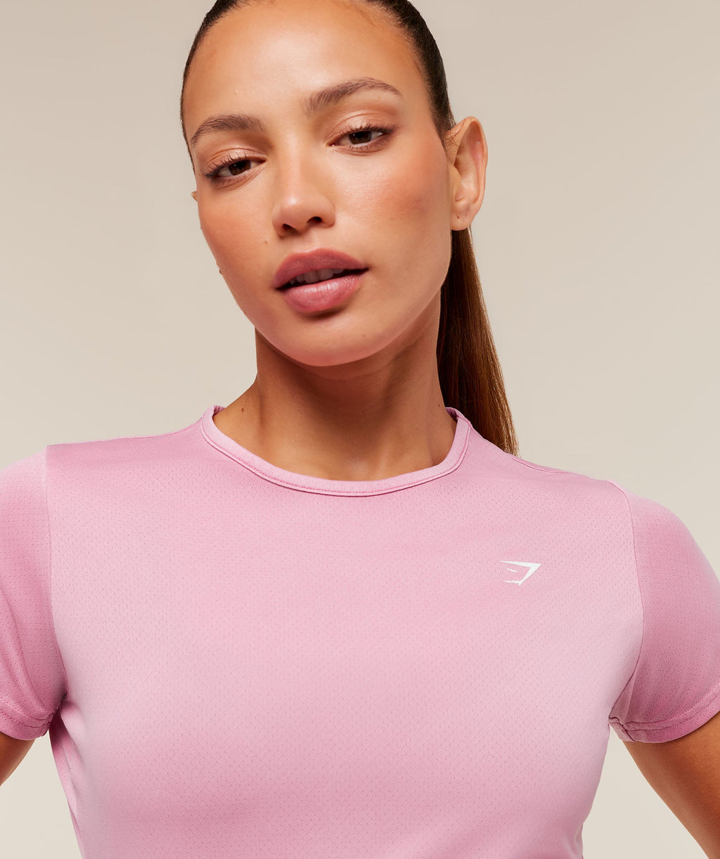 Washed Pastel Baby Tee - Focus Pink/Wash — imagem 5
