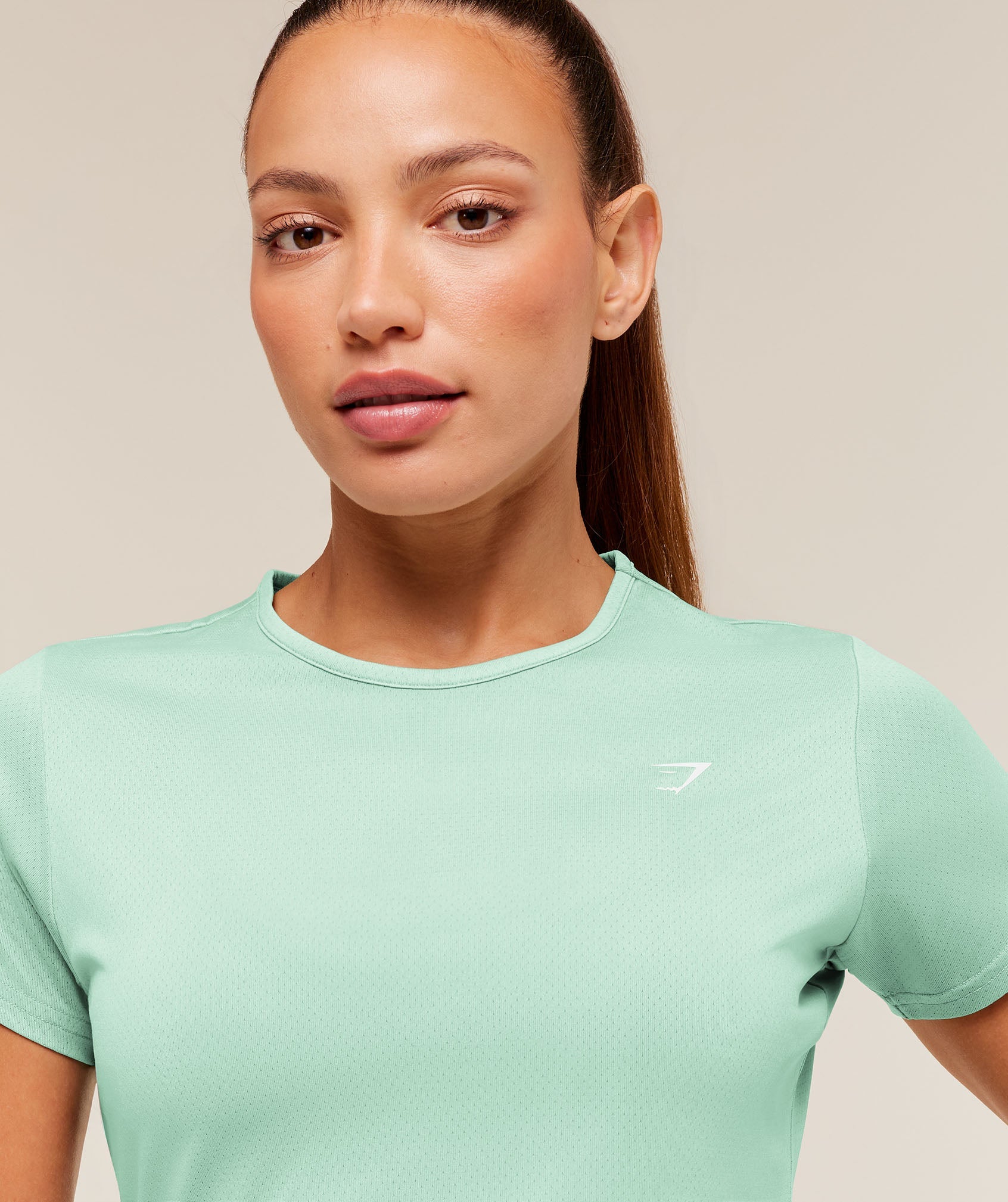 Washed Pastel Baby Tee - Pop Turquoise/Wash — imagem 5