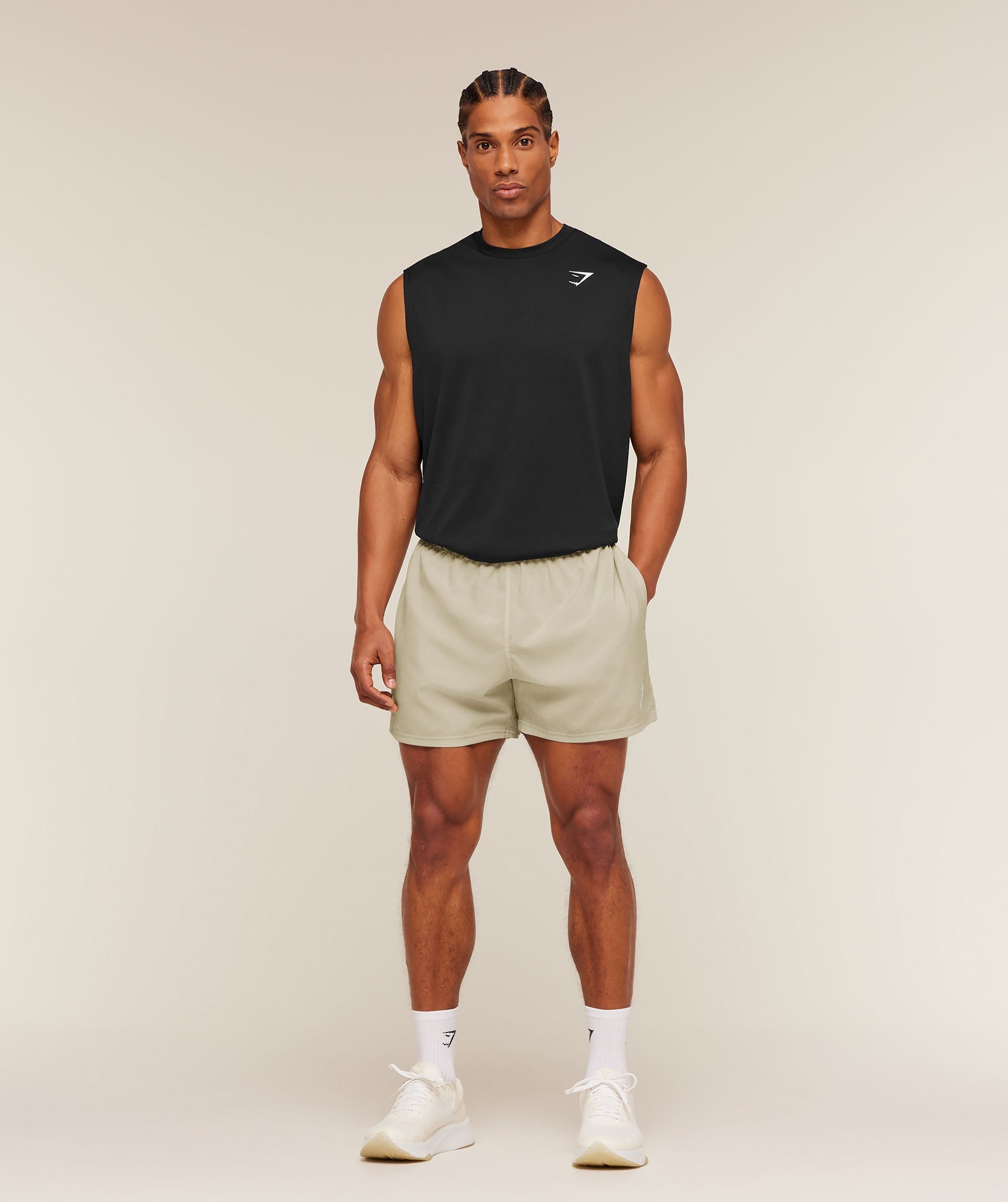 Washed Pastels Shorts - Pebble Grey/Wash — imagem 4