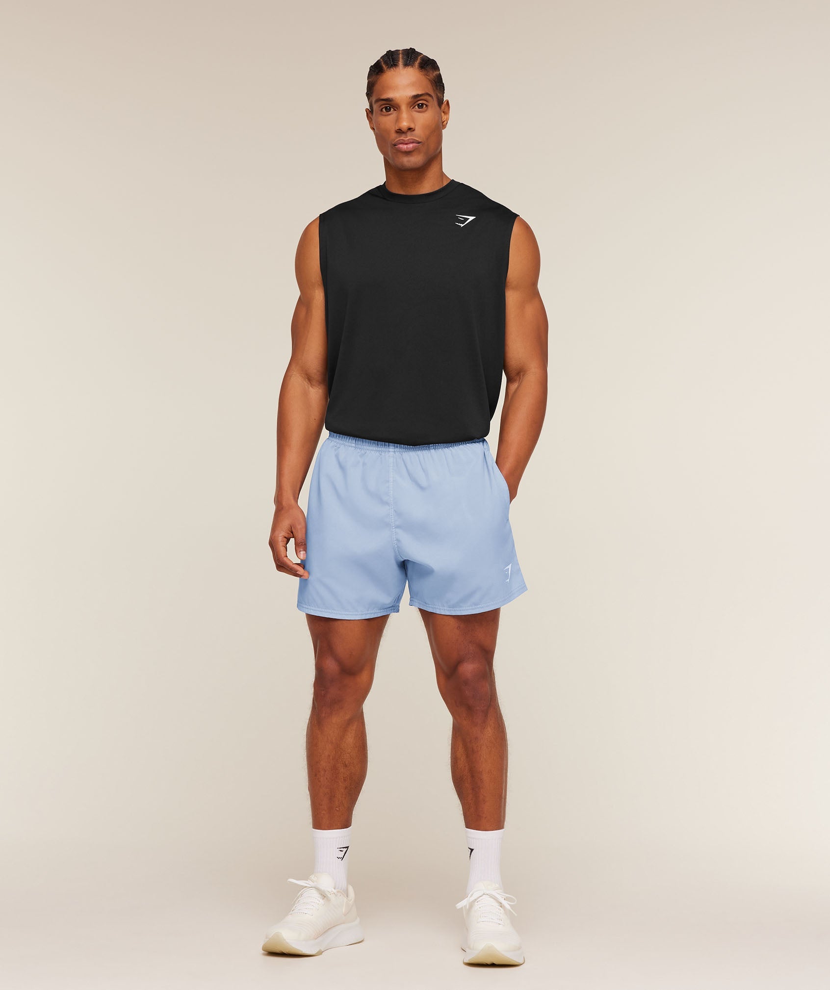 Washed Pastels Shorts - Steady Purple/Wash — imagem 4
