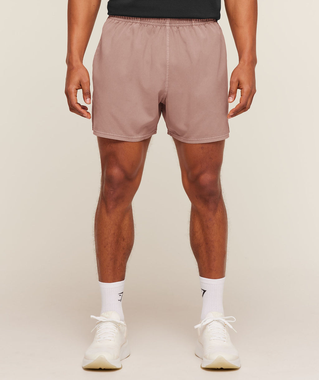 Washed Pastels Shorts - Taupe Brown/Wash — imagem 1