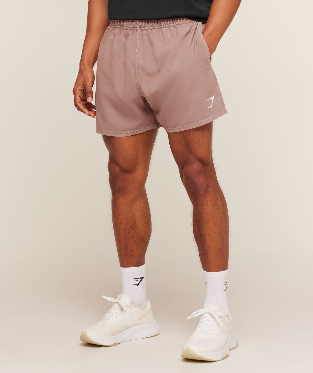 Washed Pastels Shorts - Taupe Brown/Wash — imagem 3