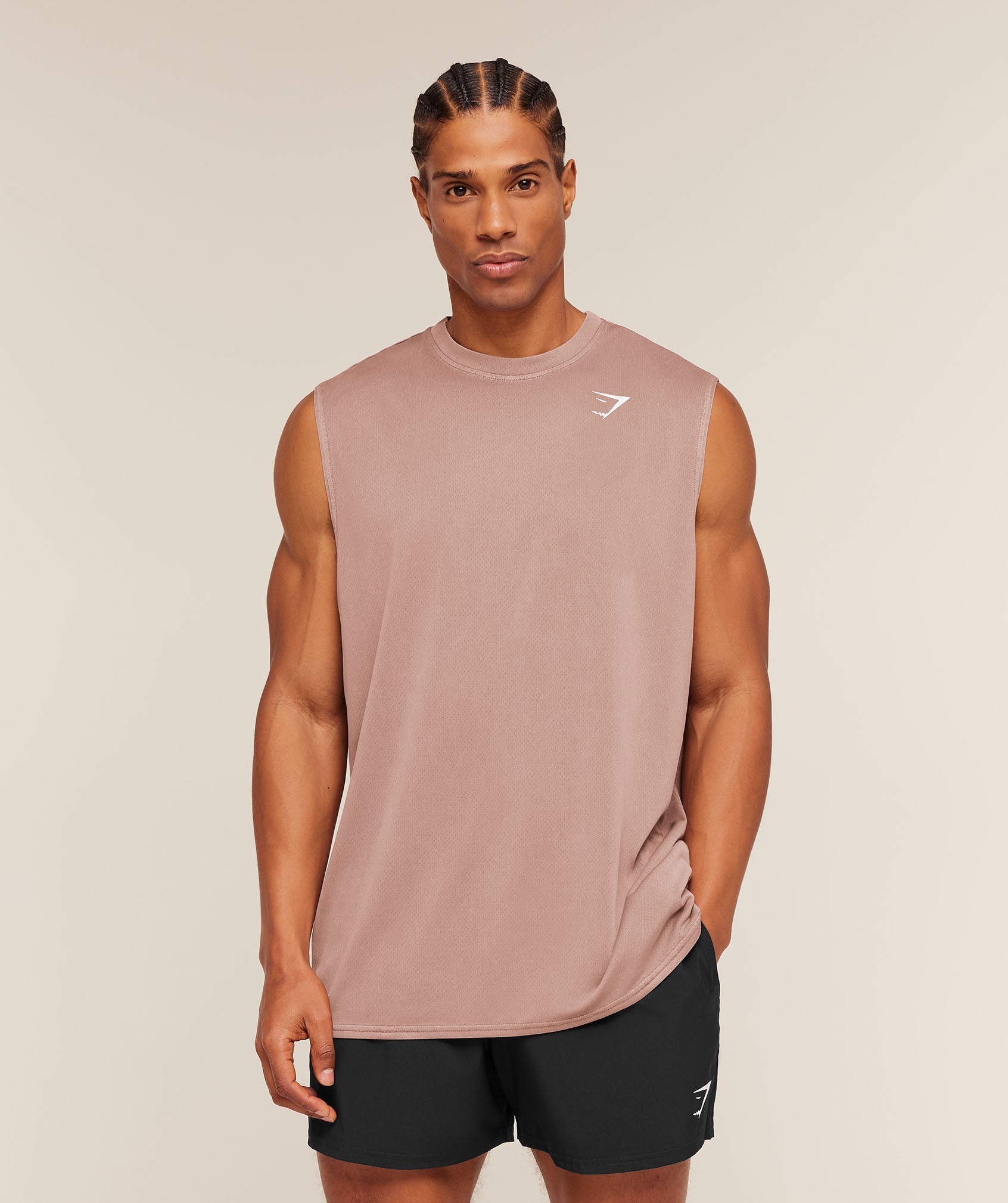 Washed Pastels Tank - Taupe Brown/Wash — imagem 7