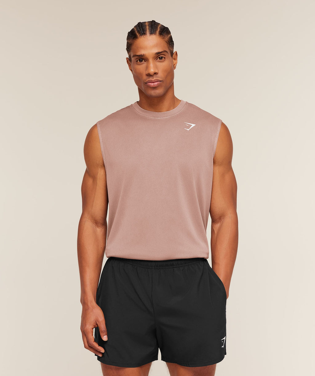 Washed Pastels Tank - Taupe Brown/Wash — imagem 1