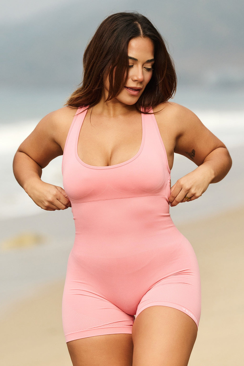 W7002 - Curve Seamless Romper — imagem 4
