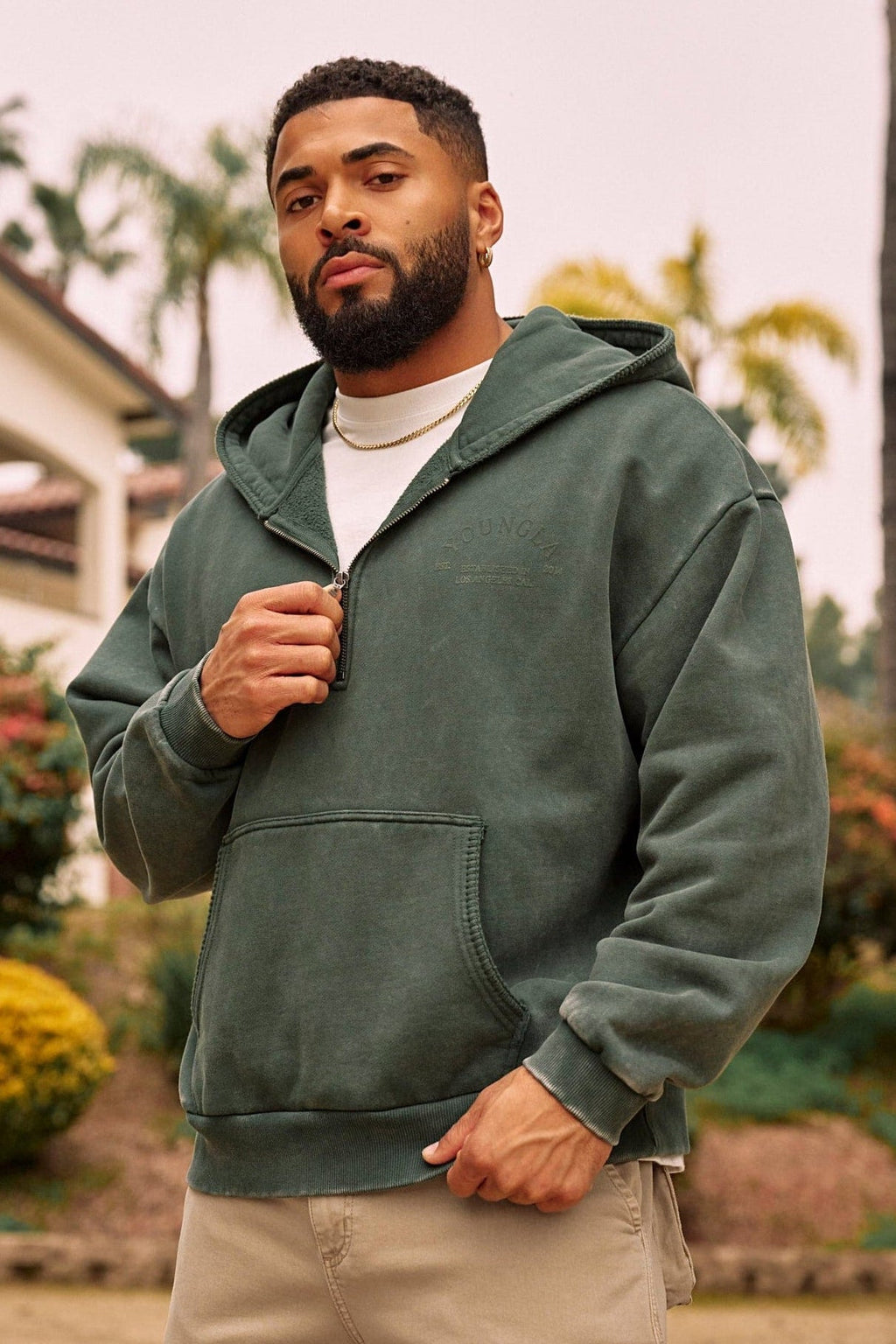 5169 - Old Money Quarter-Zip Hoodies — imagem 1