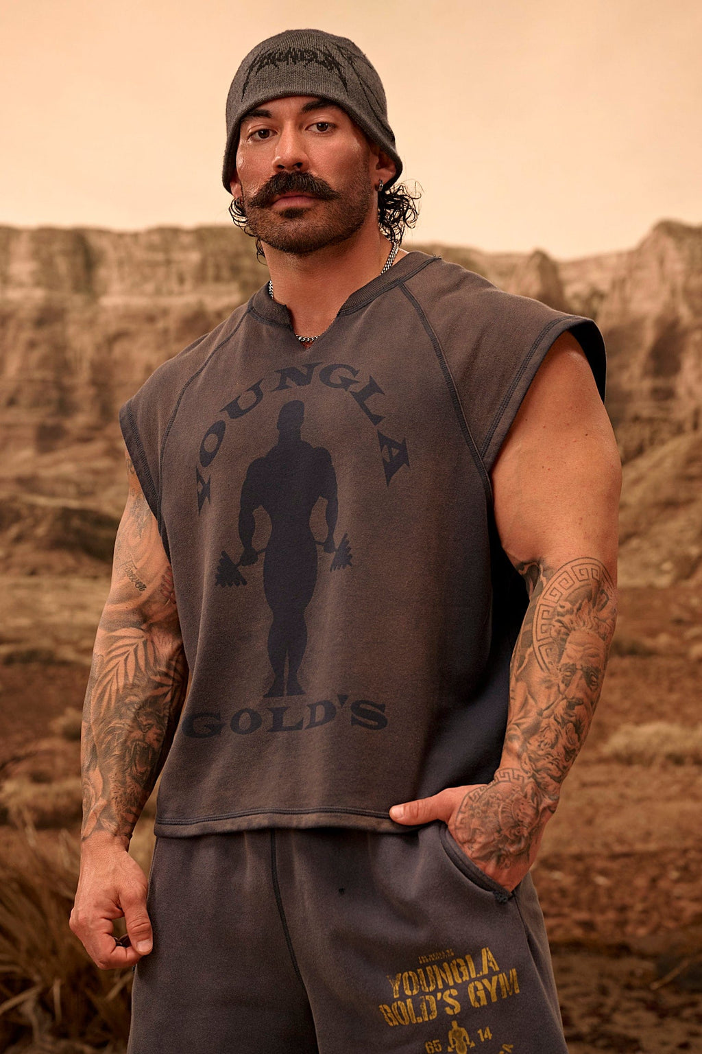5097 - Gold's Iron Legacy Shadow Cut-Offs — imagem 1