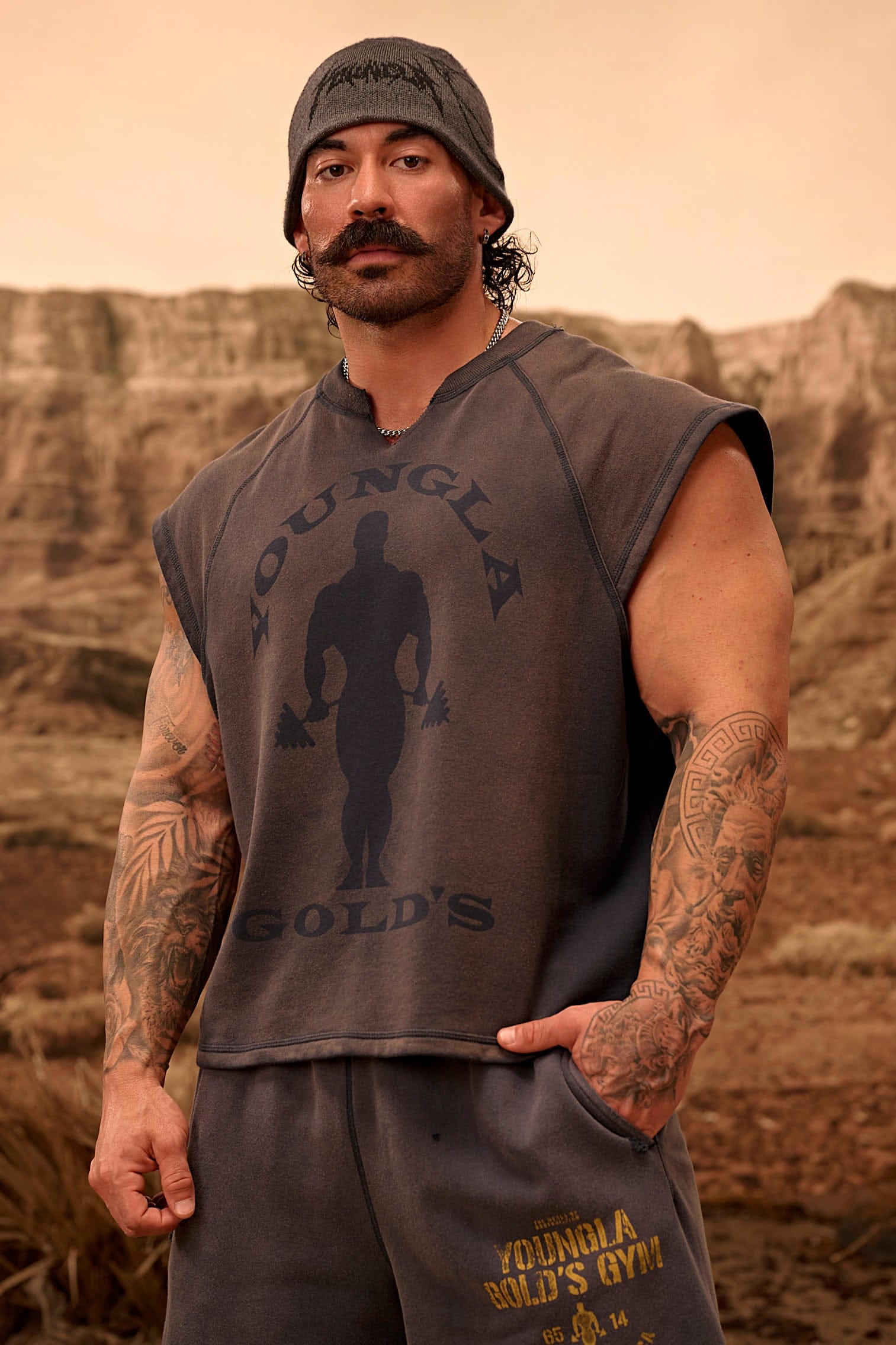 5097 - Gold's Iron Legacy Shadow Cut-Offs — imagem 1