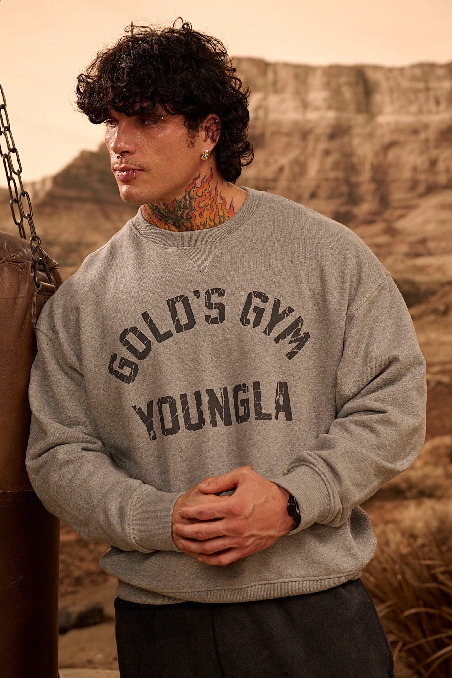 5166 - Gold's Iron Legacy Vintage Crewnecks — imagem 3