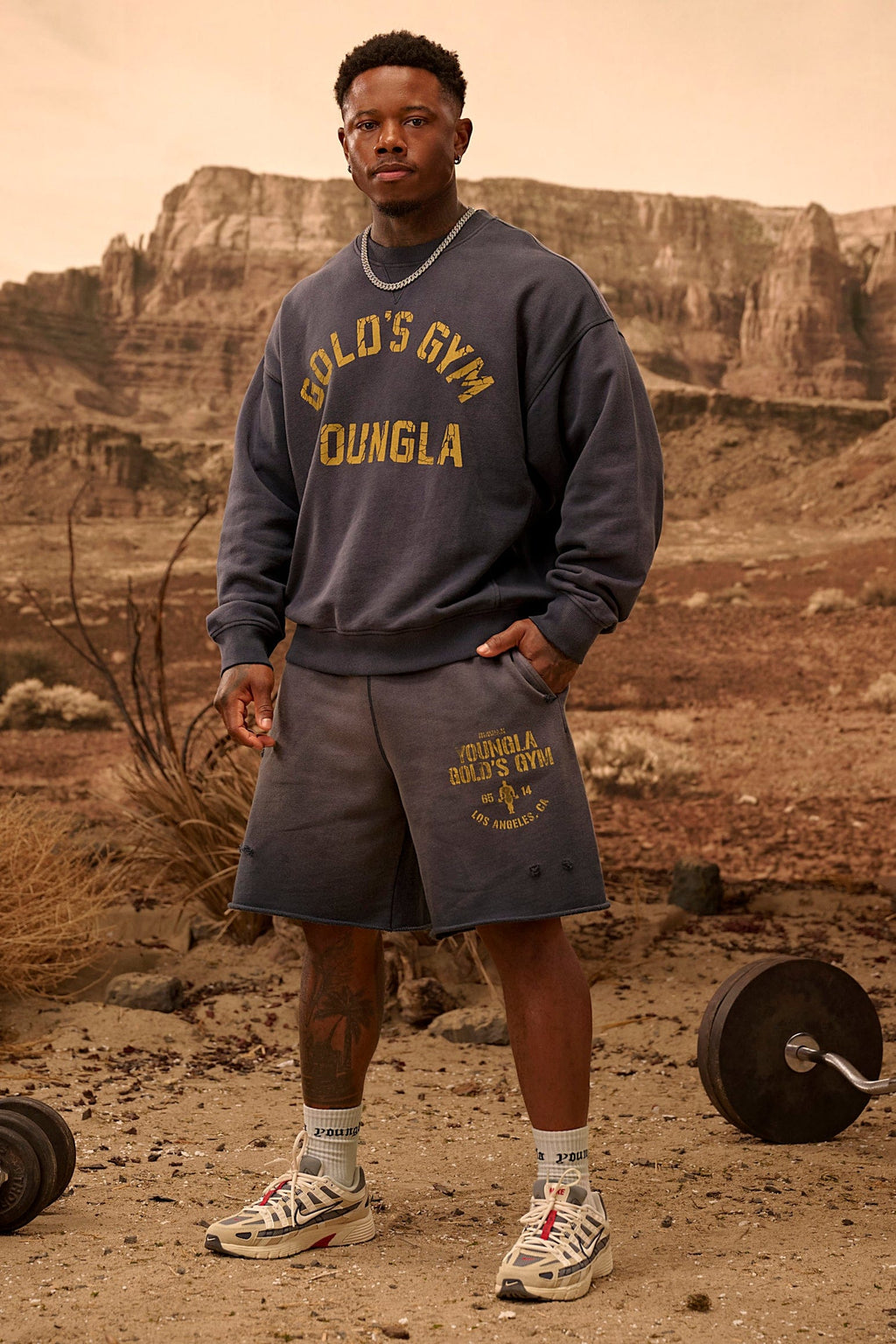 5166 - Gold's Iron Legacy Vintage Crewnecks — imagem 4