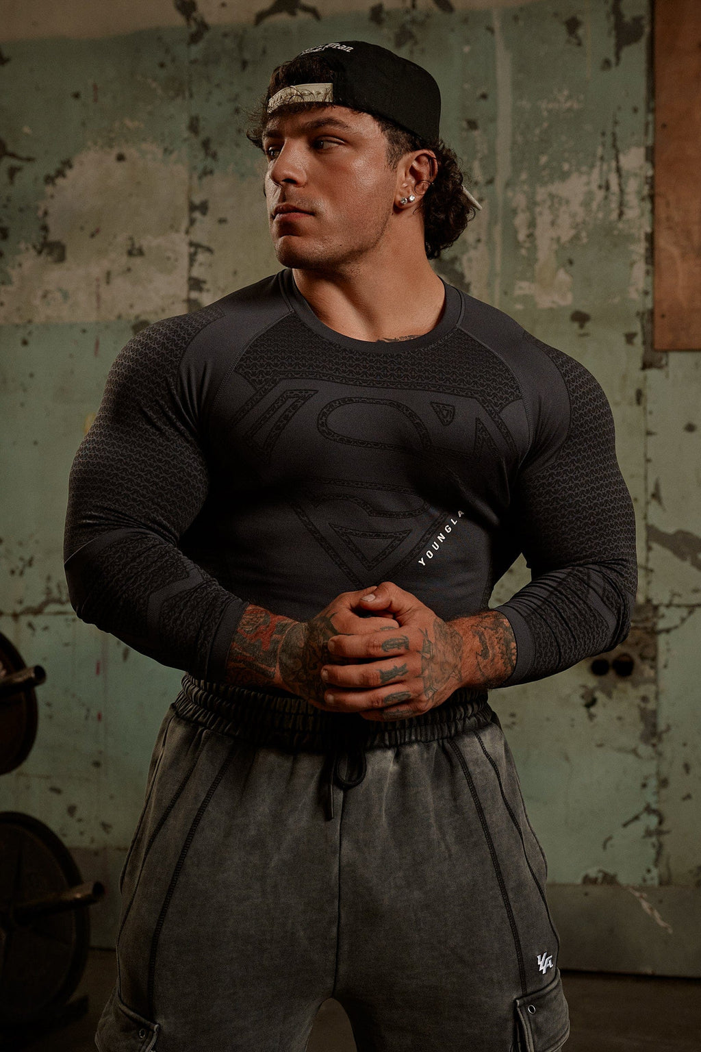8066 - Superman Compression Longsleeves — imagem 1