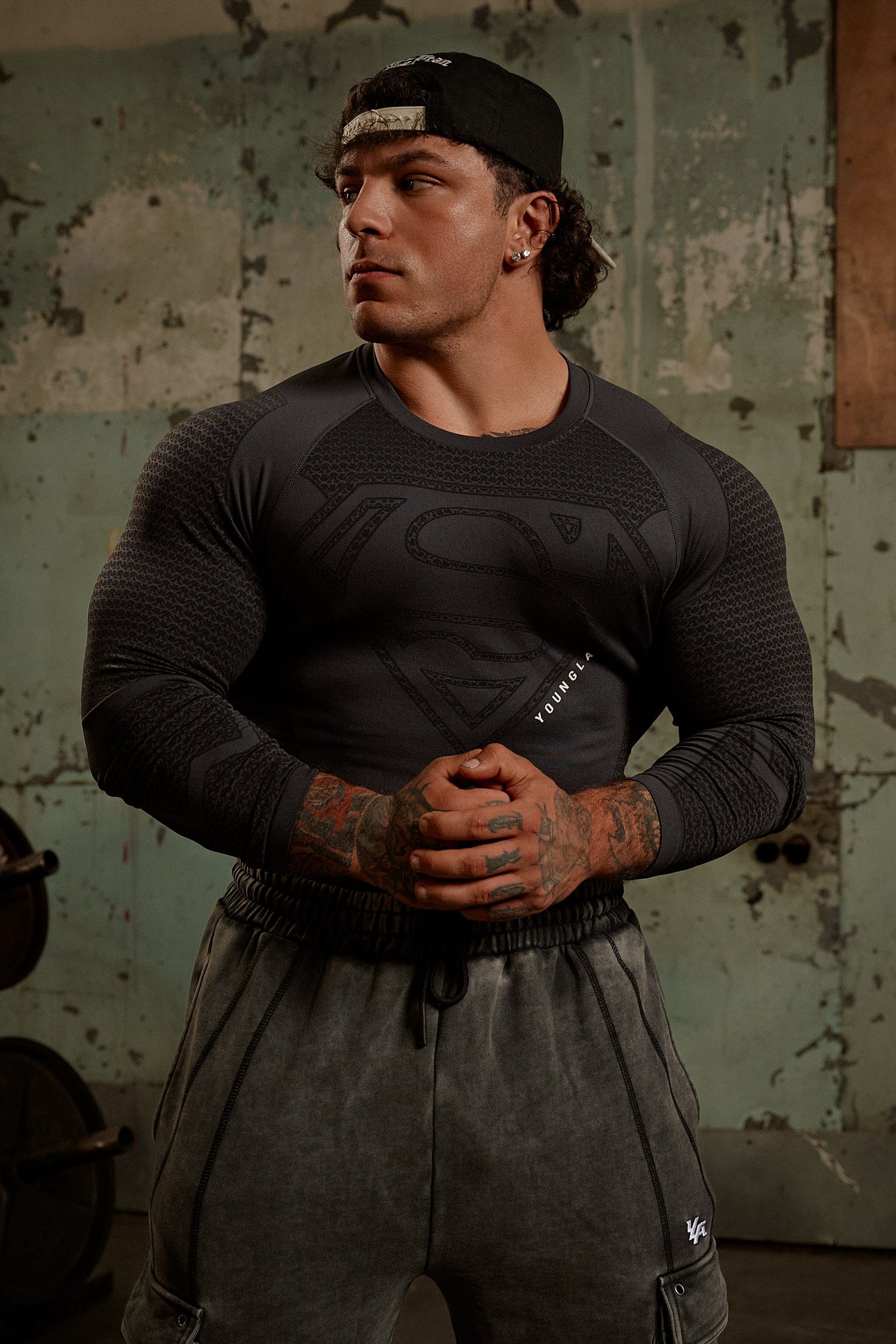 8066 - Superman Compression Longsleeves — imagem 1