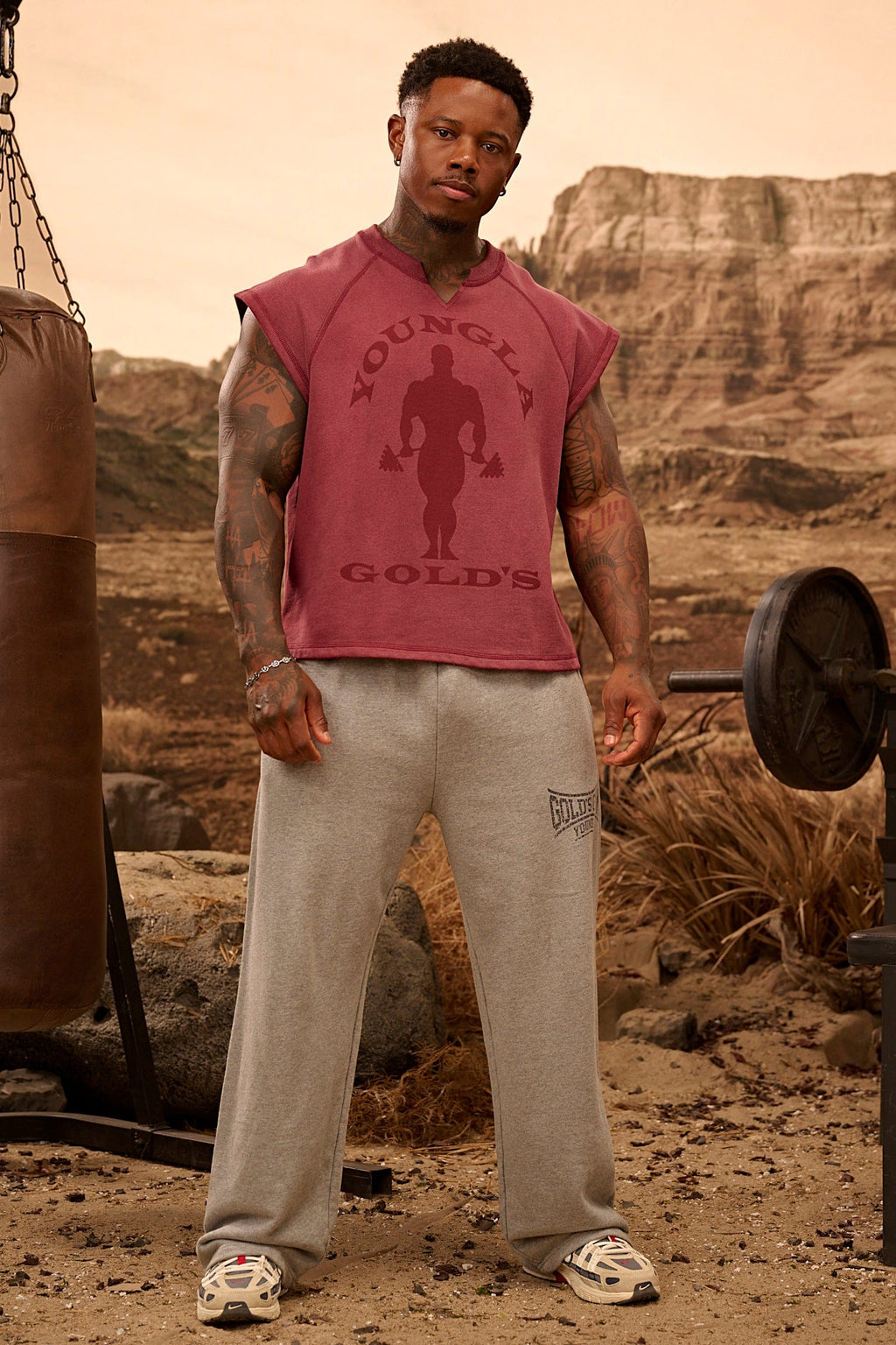 2052 - Gold's Iron Legacy Heritage Sweats — imagem 3