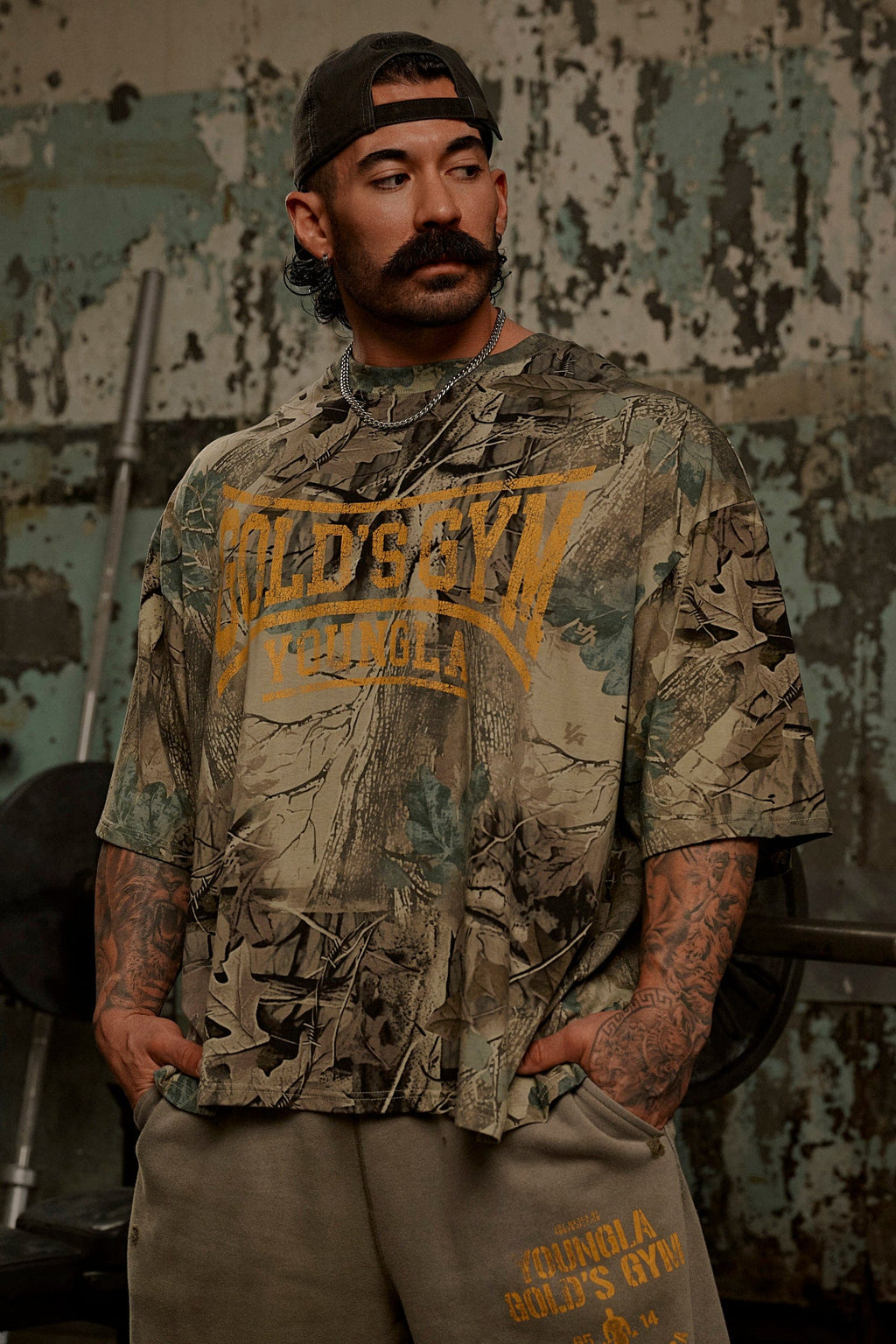 4248 - Gold's Iron Legacy Huge Tees — imagem 5