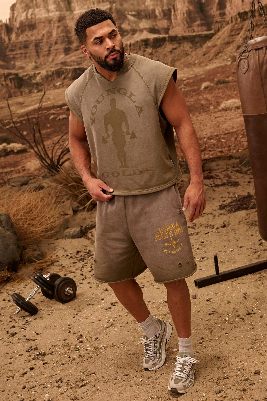 5097 - Gold's Iron Legacy Shadow Cut-Offs — imagem 3
