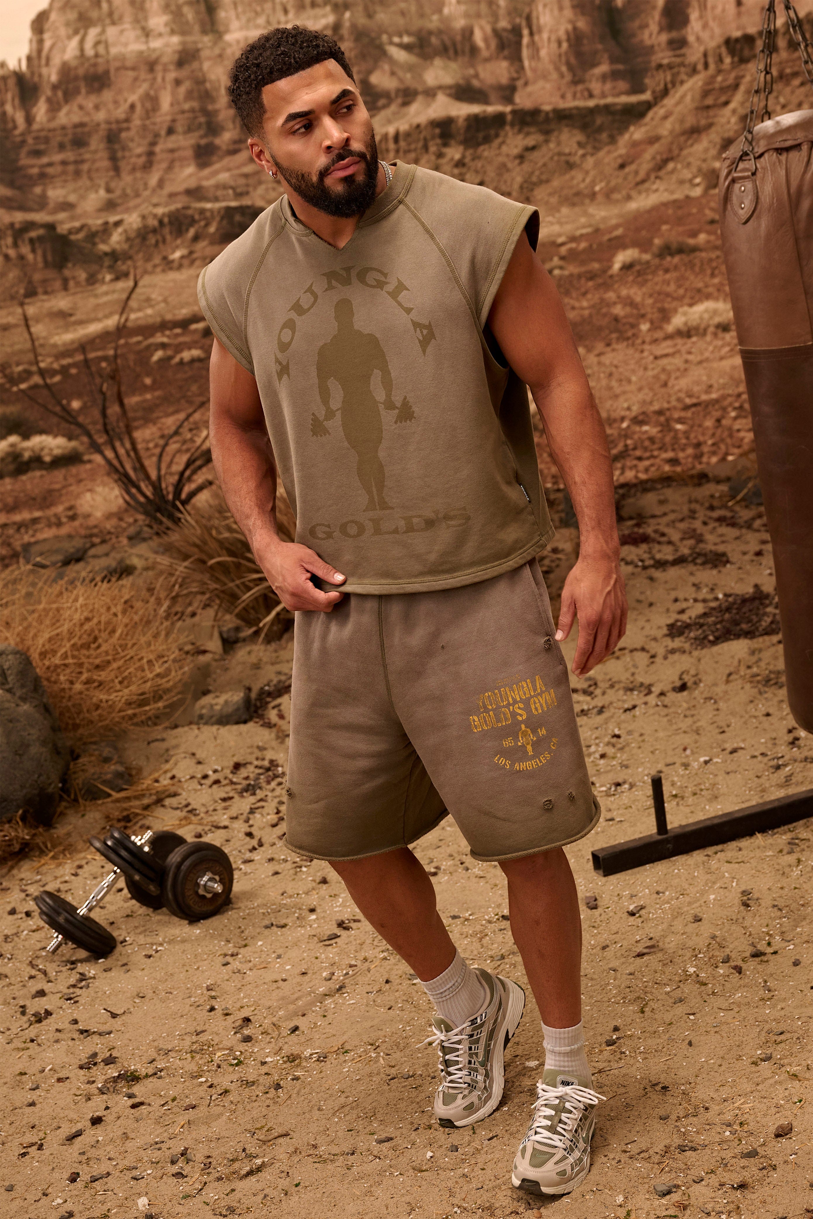 5097 - Gold's Iron Legacy Shadow Cut-Offs — imagem 3