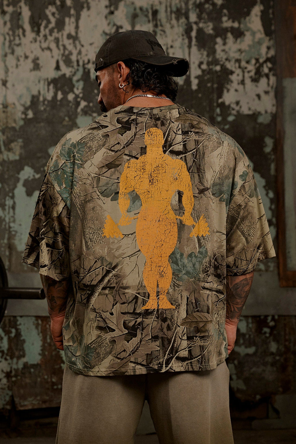 4248 - Gold's Iron Legacy Huge Tees — imagem 6