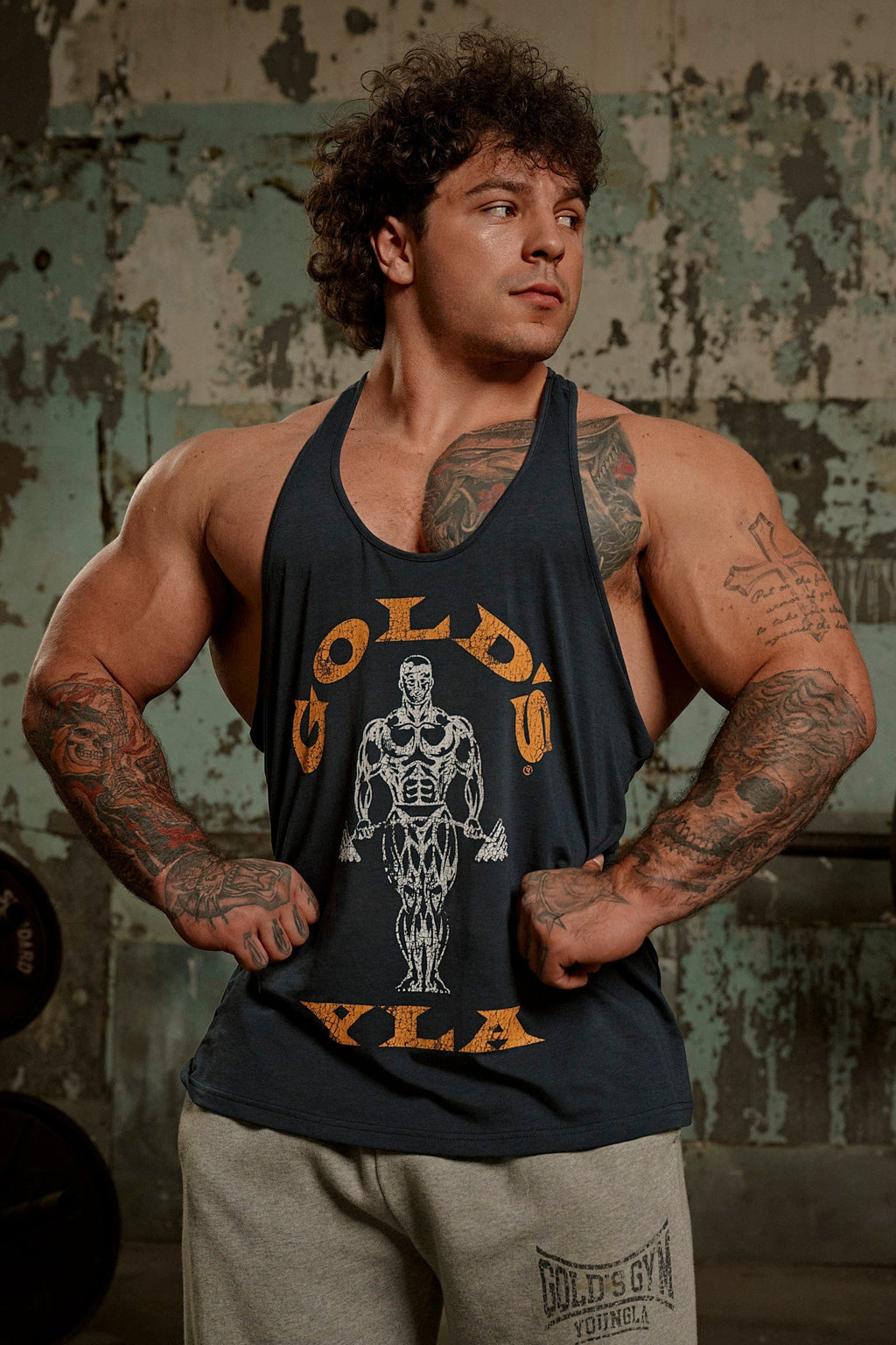 3003 - Gold's Iron Legacy Icon Stringers — imagem 1