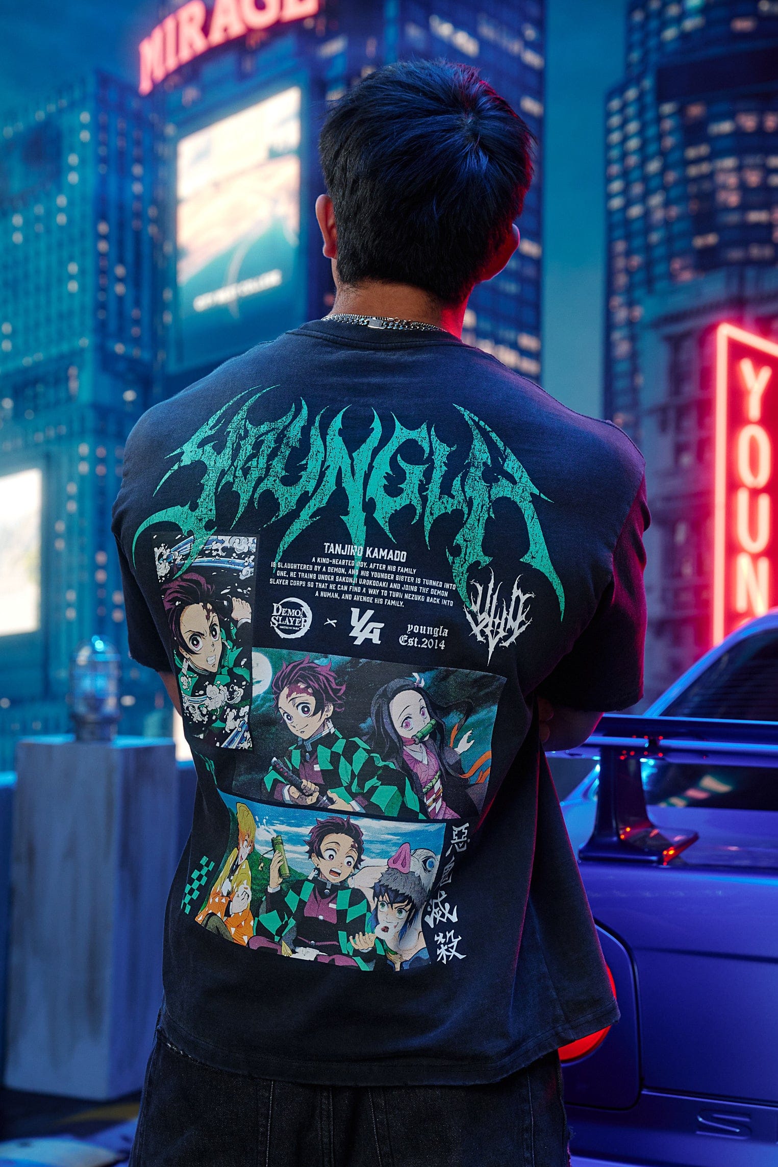 4297 - Demon Slayer: Kimetsu no Yaiba - Anime Tees — imagem 6