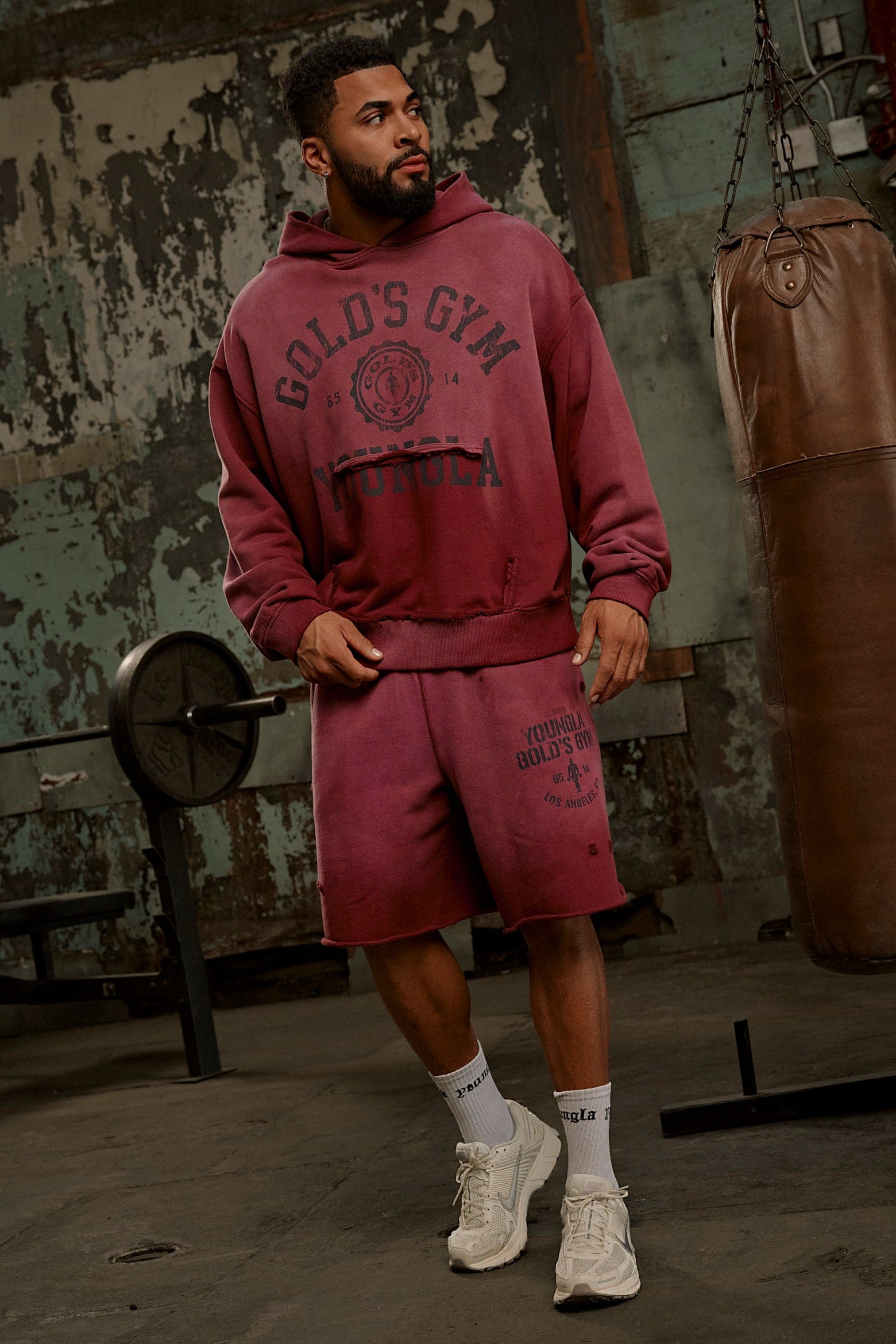 5167 - Gold's Iron Legacy Crest Hoodies — imagem 3