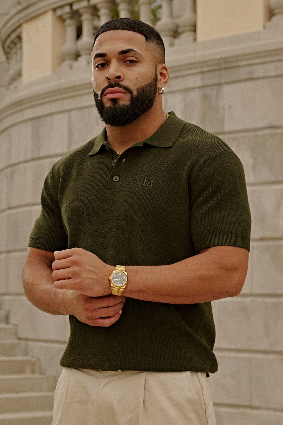 4136 - Knitted Dressy Polos — imagem principal