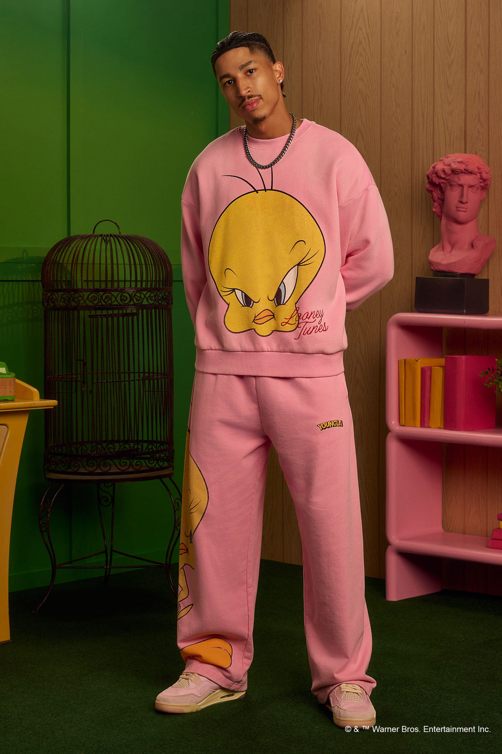 5255 - Looney Tunes Face Crewnecks — imagem 5
