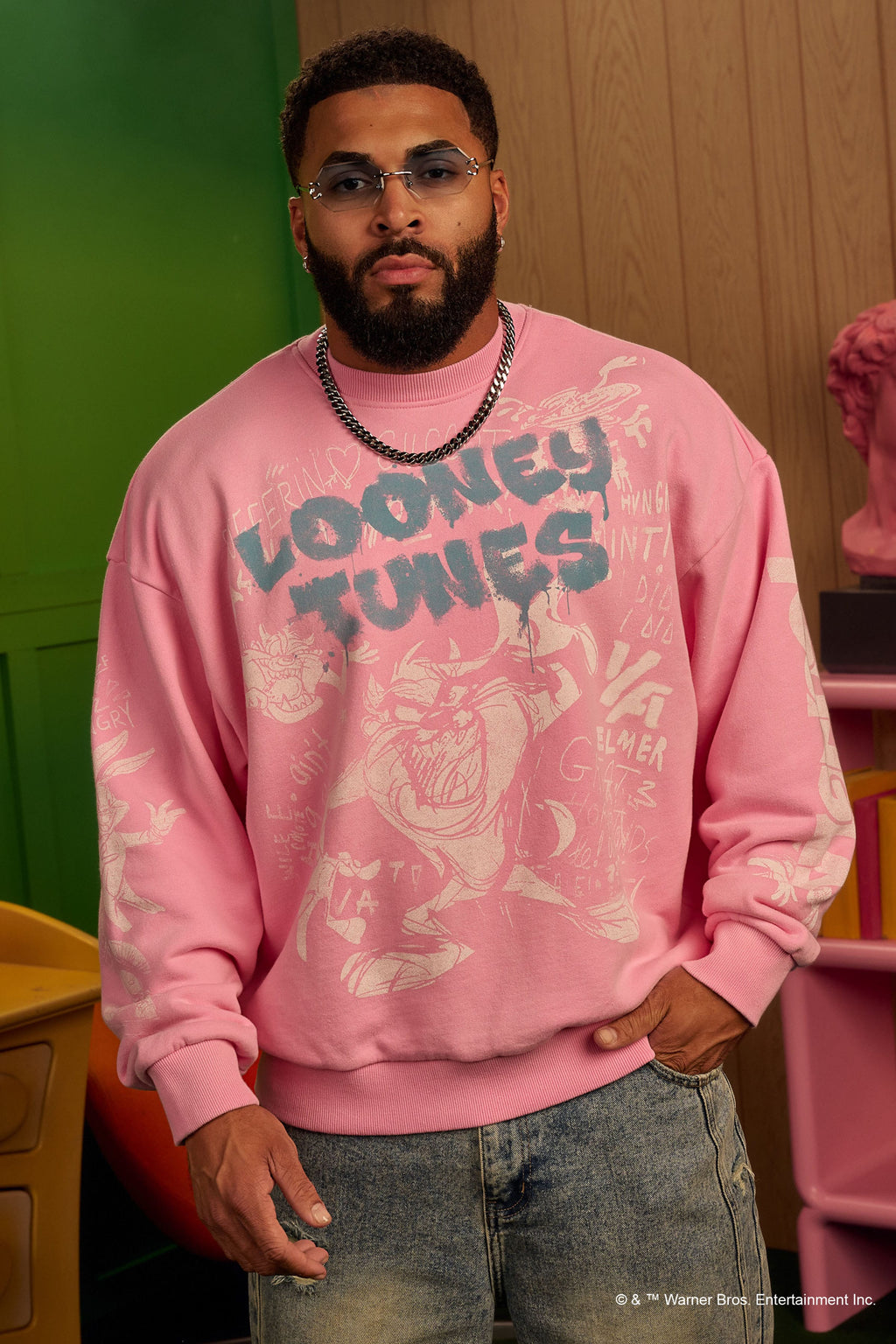 5256 - Looney Tunes Graffiti Crewnecks — imagem 3