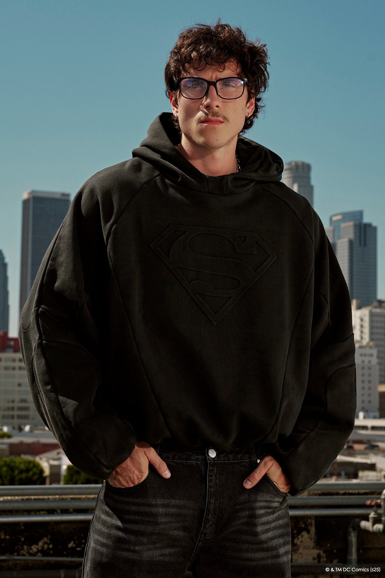 5094 - Superman Shield Hoodies — imagem 3
