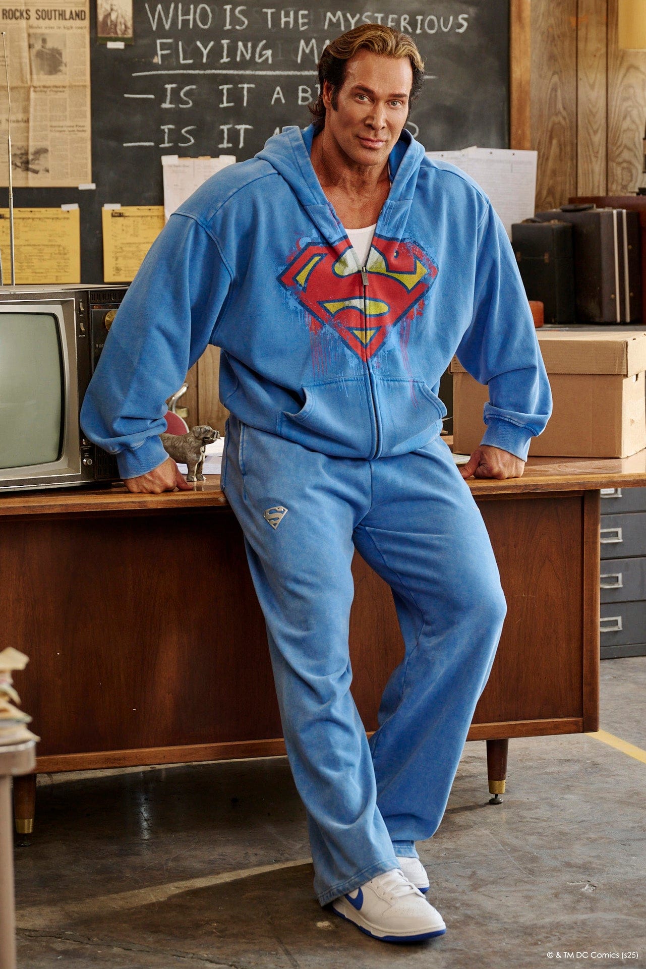 5011 - Superman Drip Zip-Ups — imagem 6