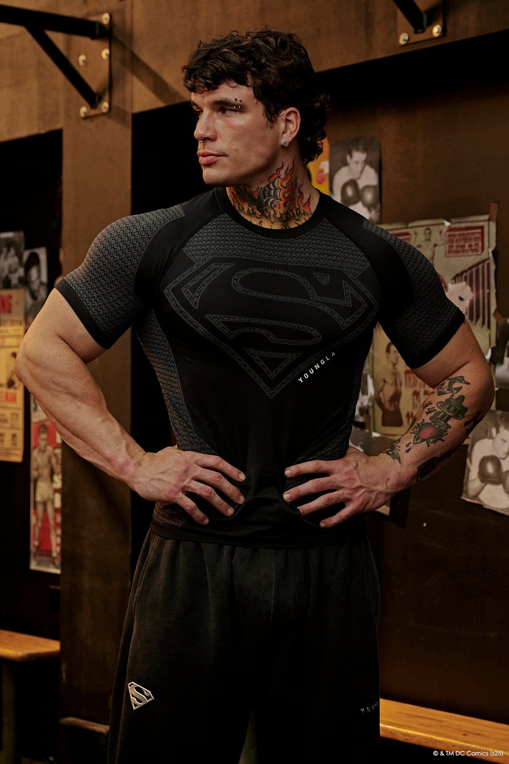 4117 - Superman Compression Tees — imagem 8