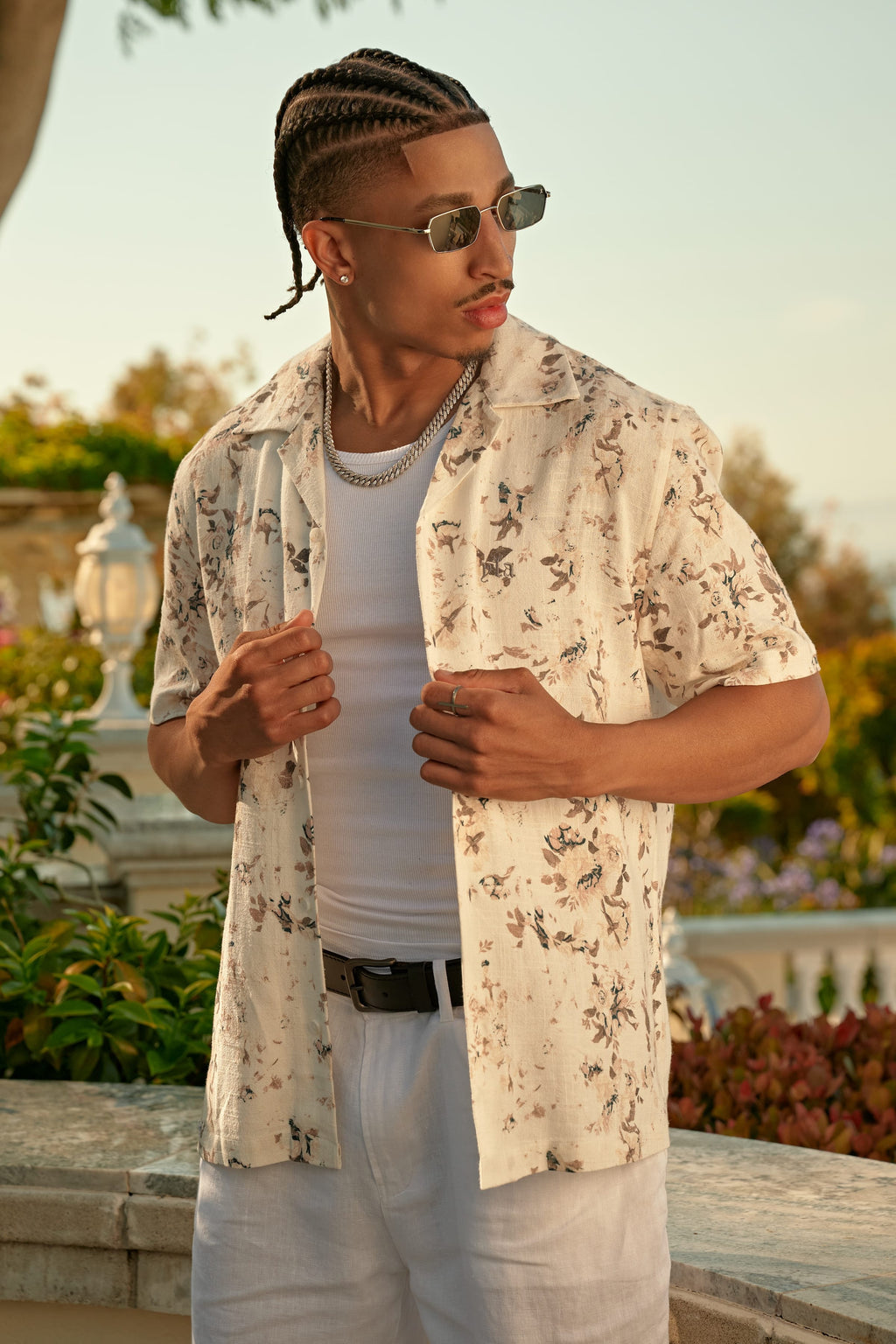 4087 - Riviera Art Button-Ups — imagem 4