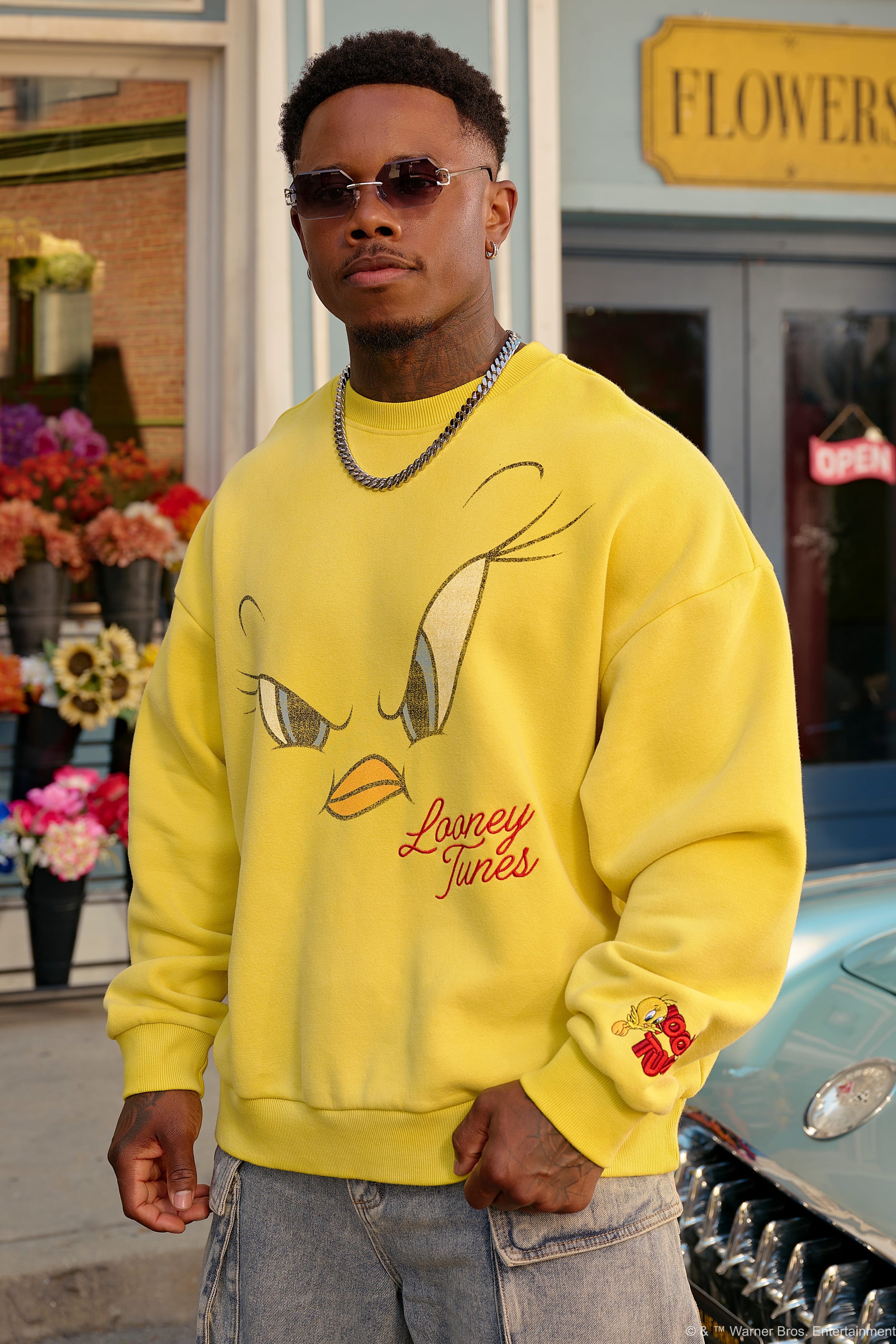 5255 - Looney Tunes Face Crewnecks — imagem 4