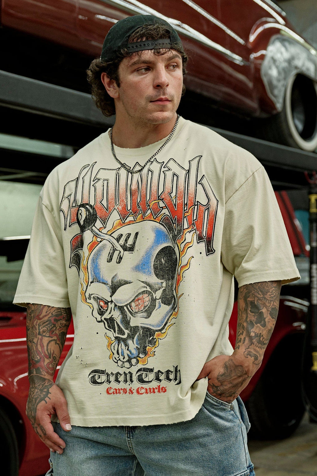 4103 - Cars & Curls - Tees — imagem principal