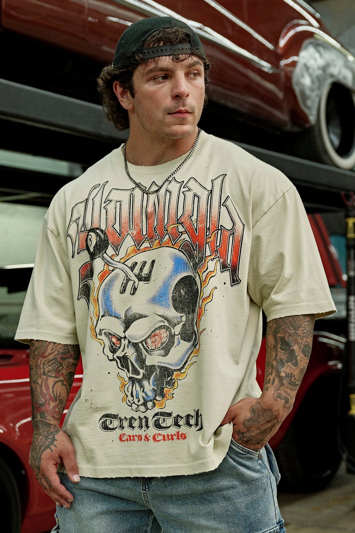 4103 - Cars & Curls - Tees — imagem principal