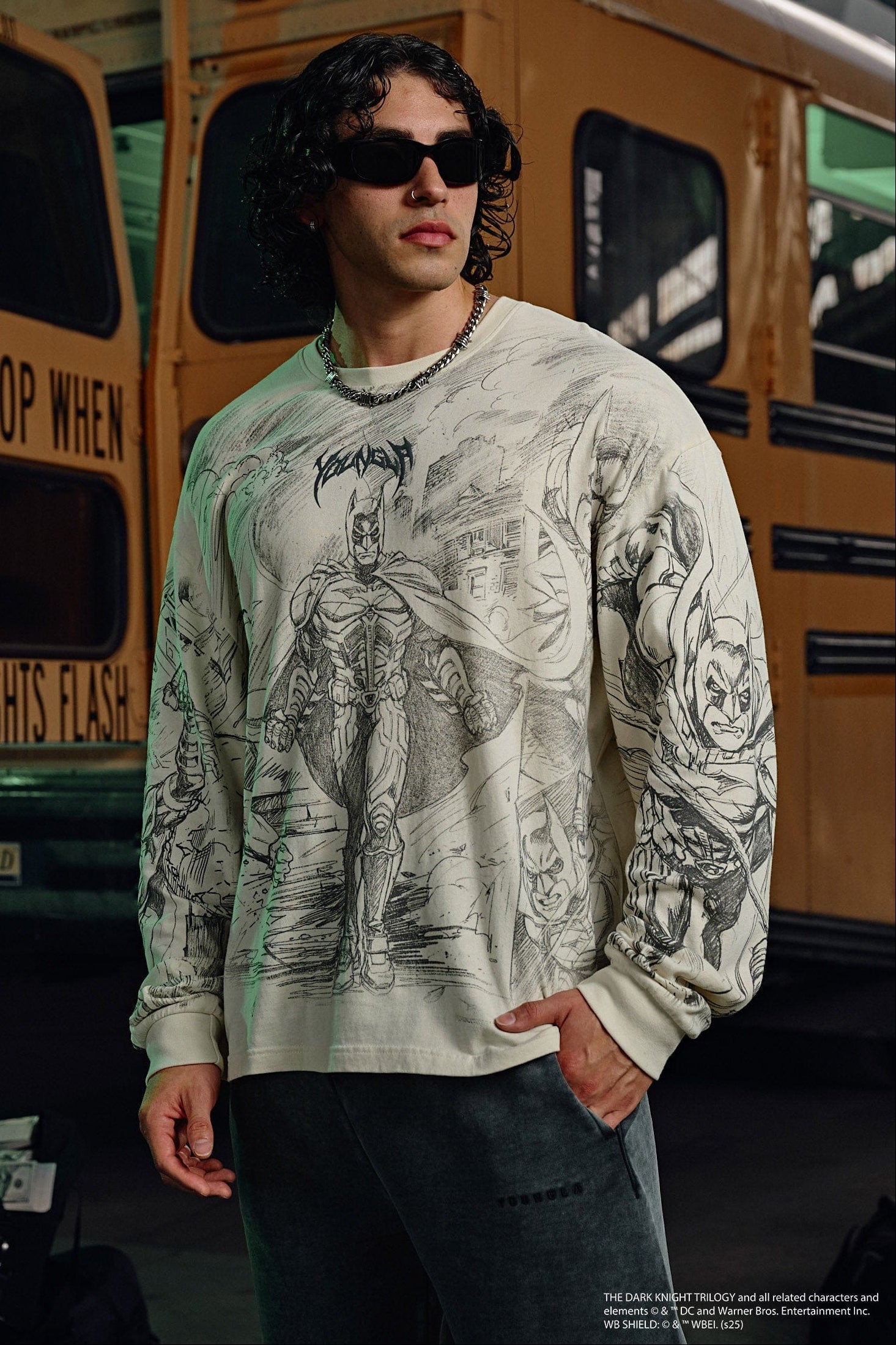 8002 - Batman Comic Longsleeves — imagem 1